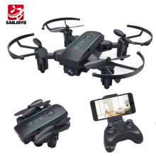 Newest Mini Foldable Drone SJY-1601 Height set 3D roll Quadcopter with 720P hd wifi camera Selfie drone PK DJI Tello